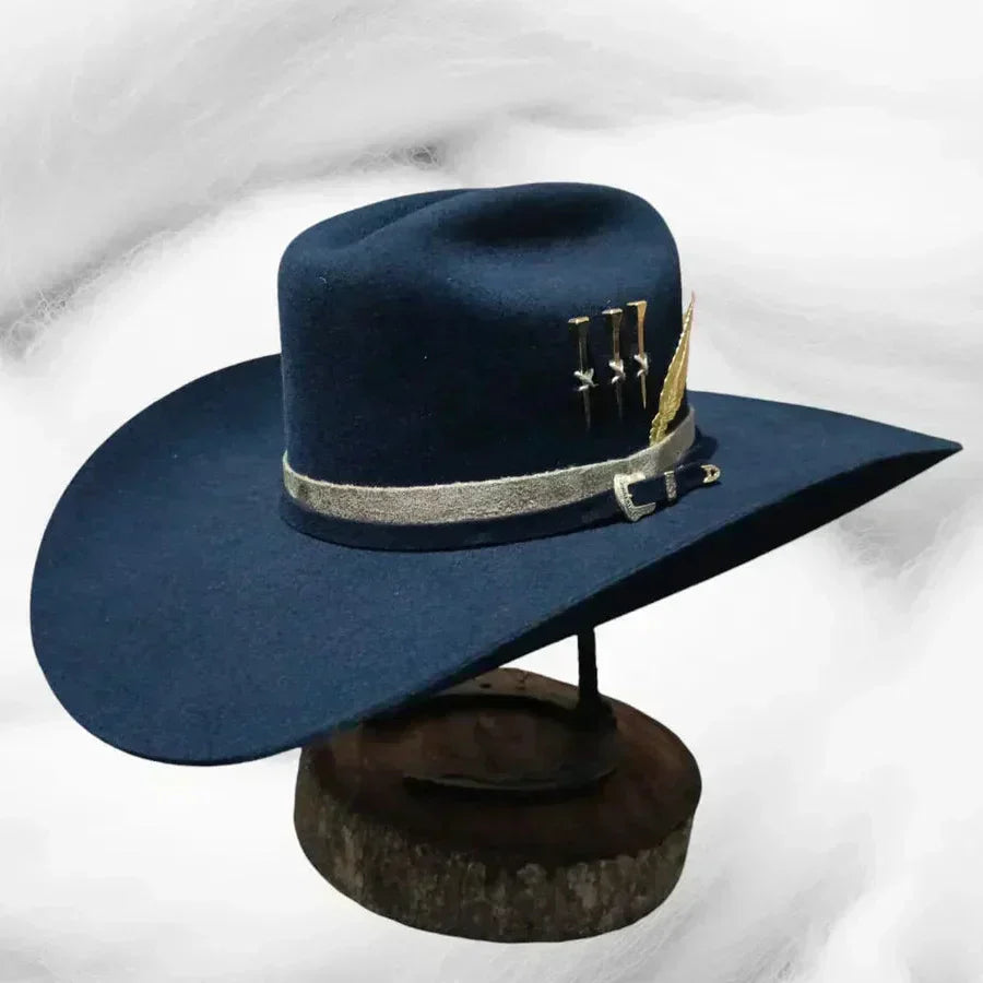 Chapeu 3 Cravos Americano blue navy