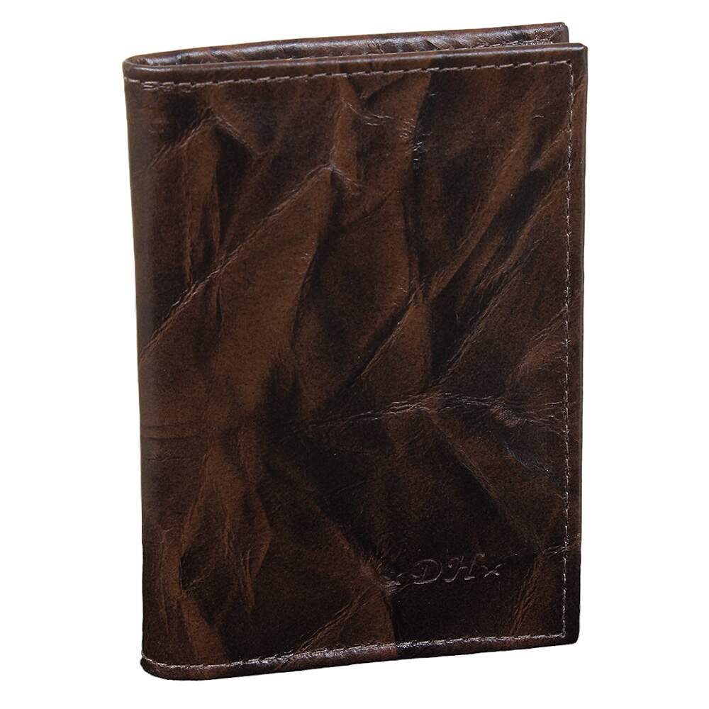 Carteira Masculina de Couro Marrom
