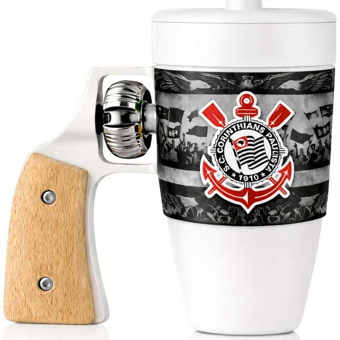 Caneca Homem de Respeito - Corinthians